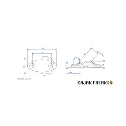 KAJAK GEAR Sikkerheds d�ksfitting