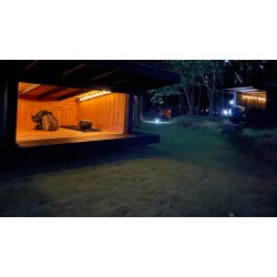 Overnat p vores hyggelige telt- og shelterplads