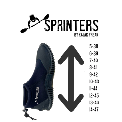 Kajak Freak Sprinters neoprensko  | Neoprensko til havkajak.