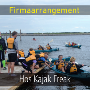 Firmaarrangement hos Kajak Freak 
