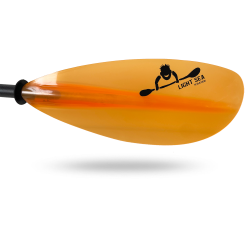 KAJAK FREAK Light Sea Pagaj Orange | 2-del / fiber skaft | Til Havkajak