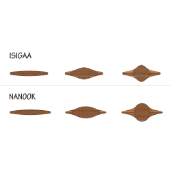 EASTPOLE Isigaa Bone Edge Glow Grnlandsre 