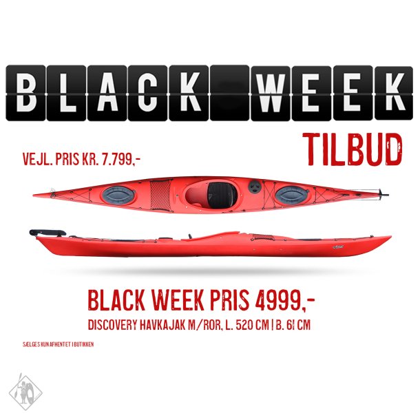 Black Week TILBUD  Discovery - havkajak
