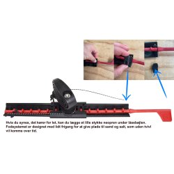 KAJAK FREAK Quick Fodspark til Havkajak | Reservedele til Havkajak