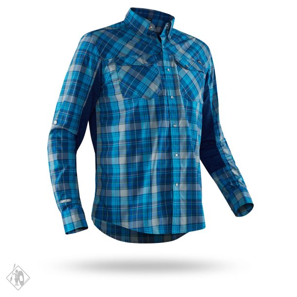 NRS Men Guide Long-Sleeve Shirt. Skjorte med lange rmer - dark blue