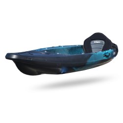 WINNER SINGLE SIT ON TOP KAJAK MED TRANSPARENT BUND 