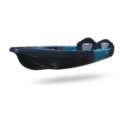 WINNER 2 PERSONERS SIT-ON-TOP KAJAK MED GLASBUND