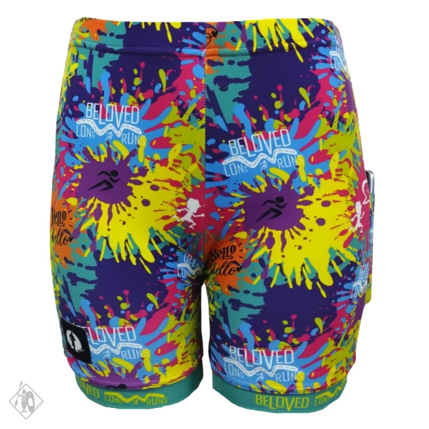 Funky Pants Classic I Splash of Color I Ultimative Kajak Tights 