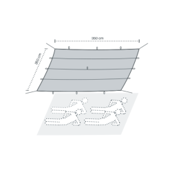 EXPED Outfitter Tarp 4 
