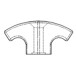 KAJAK SPORT Forsnkede deckfitting